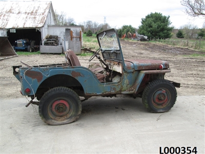 1946 Jeep Willys CJ2A For Parts