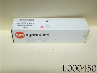 Sun Hydraulics Cartridge PRDR-LAN