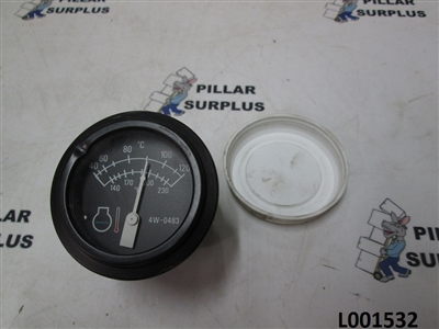 Genuine OEM Caterpillar Cat Coolant Temperature Indicator Gauge 4W0483