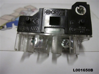 GE CR104P NEMA A600 Contact Block (Green)