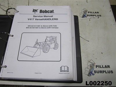 Bobcat V417 Versa Handler (TTC) Service Manual 6987144