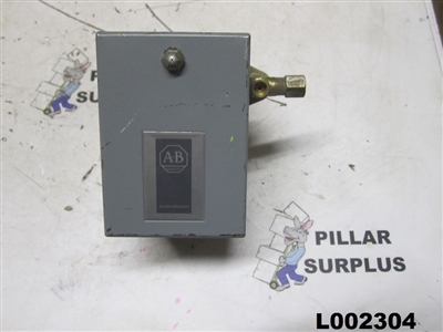 Allen Bradley Bulletin 830 Pressure Control Switch 830-C5204