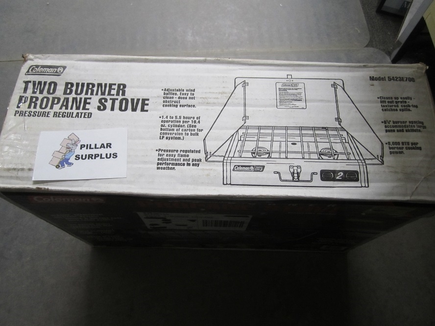 Coleman Two Burner Pressure Regulated Propane Stove 5423E700