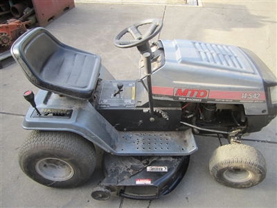 Mtd white 2024 lawn tractor