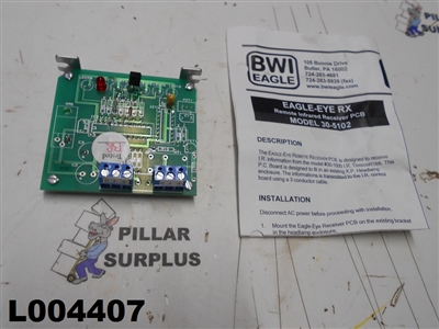 BWI Eagle Eye Remote Infrared Receiver PCB 30-5102