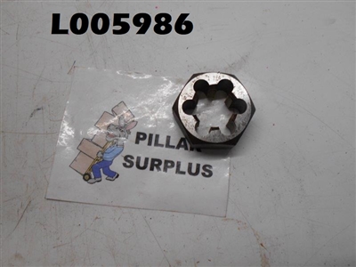 Hex Die 1-1/4"-12, NF, Hex: 2-3/16" (Various Manufacturers)