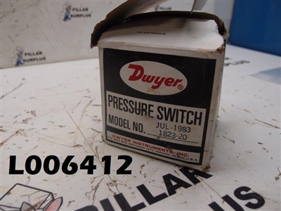 Dwyer Series 1800 Pressure Switch 1823-20