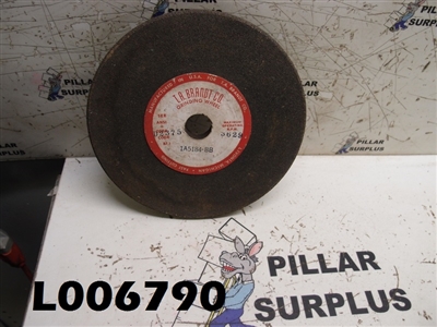 T.A. BRANDT CO. 8.-1/4" x 1/2" x 3/4" GRINDING WHEEL 1A5184-BB