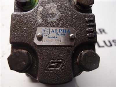 zi alpha series hydraulic pump