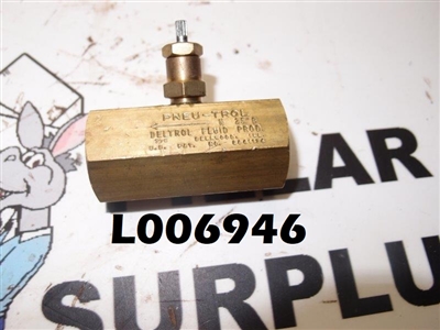 Deltrol Pneutrol Needle Valve N25B