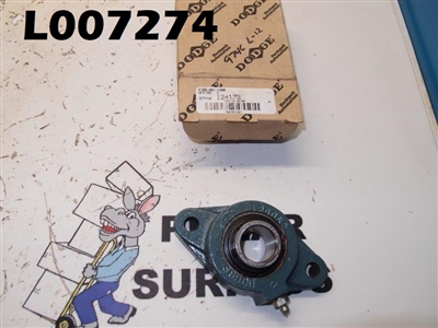 Dodge 2 Bolt Flange and Bearing F2B-8C-100, size 1   124173