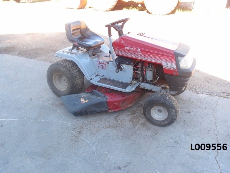 Signature 2000 elite lawn mower outlet manual