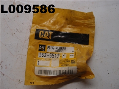 CAT CATERPILLAR RUBBER PLUG 163-5517