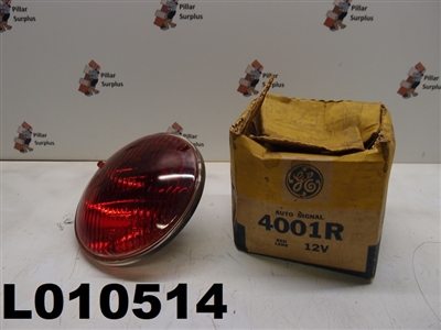 GE LIGHT BULB / SIGNAL LIGHT RED 4001R