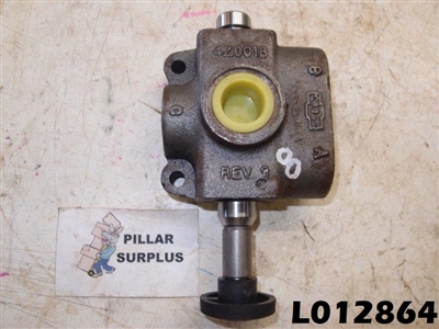 Cross Single Selector Valve 4Z0018