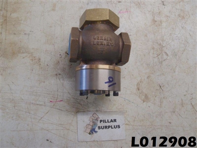 LexAir Brass Pilot Poppet Valve 1 1/4" NPT 331420-26-B